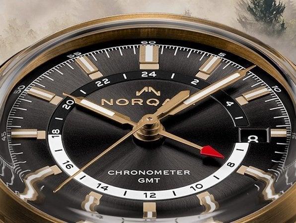 Norqain Freedom 60 GMT 40mm Bronze Anthracite