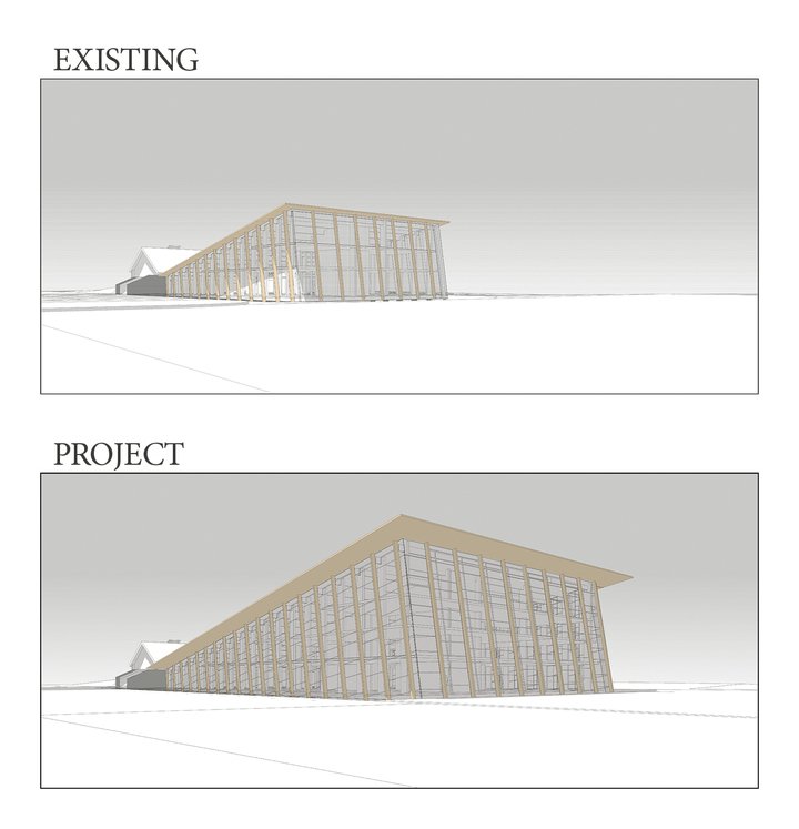 The planned expansion of the Greubel Forsey Atelier. Work is scheduled to commence in spring, after the harsh Jura winter.