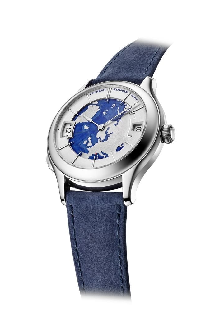 Laurent Ferrier x Art in Time unique piece for Monaco Red Cross