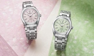  Grand Seiko adds two Sakura-inspired models to the 62GS design