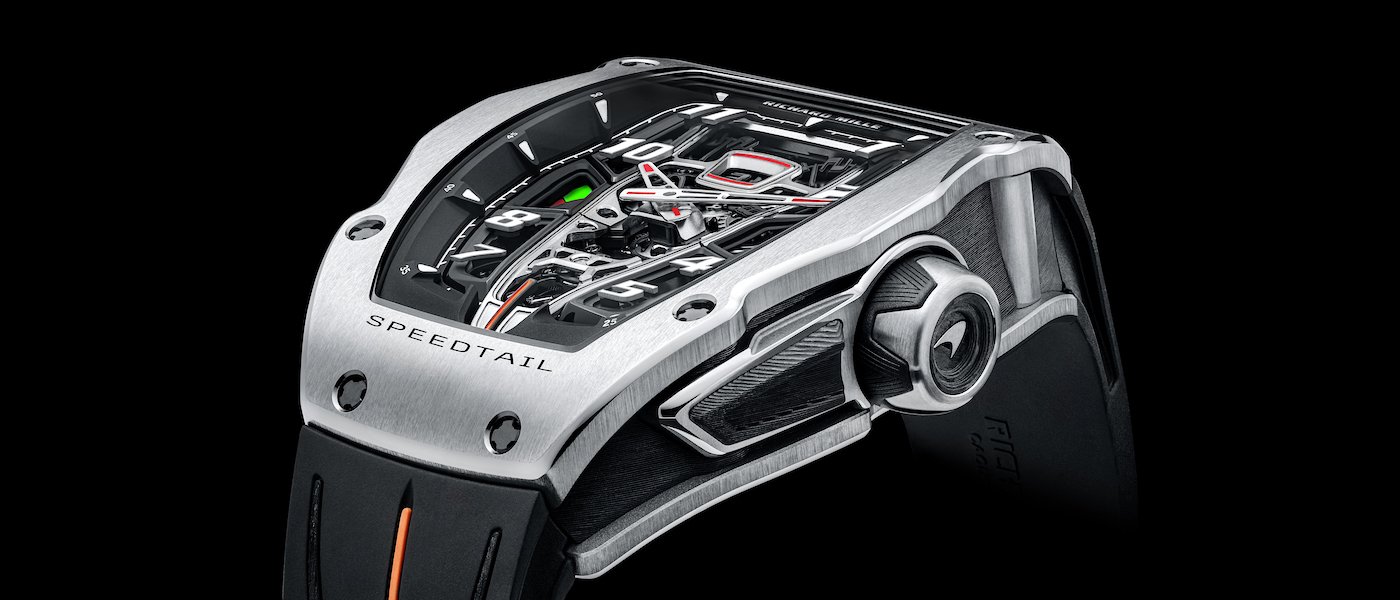 Richard Mille: a new timepiece inspired by McLaren's Speedtail