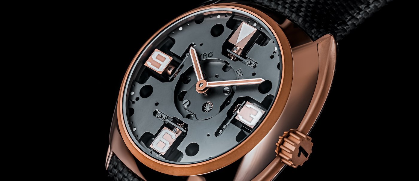 Byrne Watch presents the Zero Pink Gold and its diamond-set limited edition