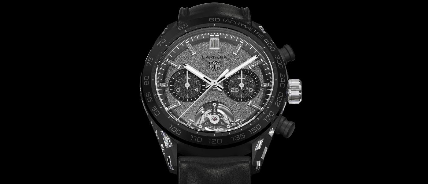 The new TAG Heuer Carrera Plasma, featuring lab-grown diamonds