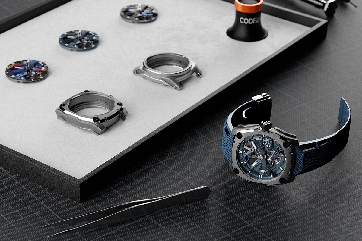 With the T360, Code41 unveils its first tourbillon