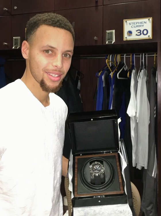 Graham walks the talk with Stephen Curry