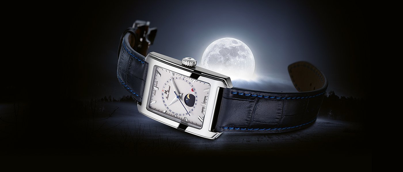 Jean Marcel Quadrum III Lune: elegant and clear design