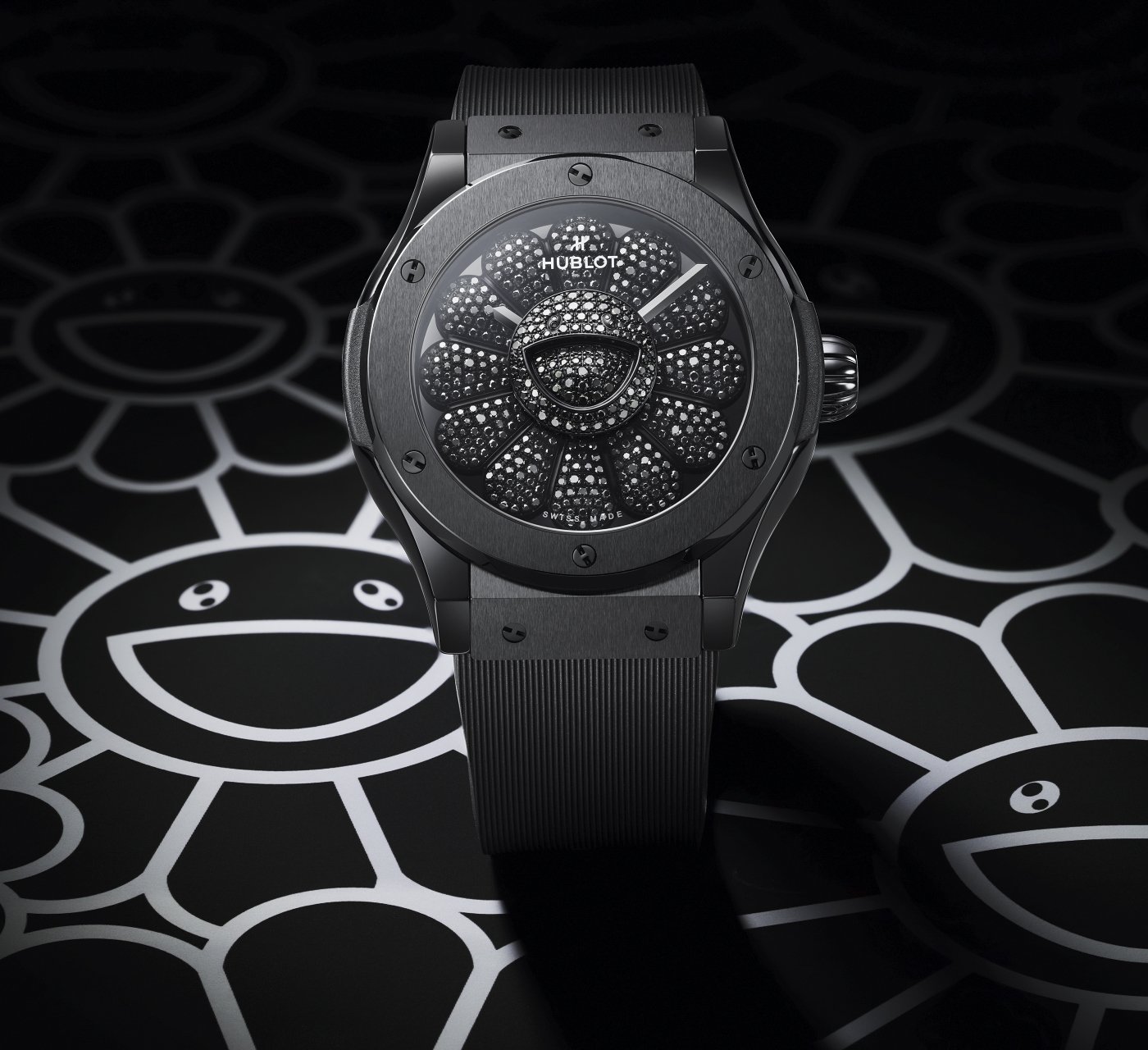 Hublot classic_fusion_takashi_murakami_all_black_front_-_europa_star_magazine_2021