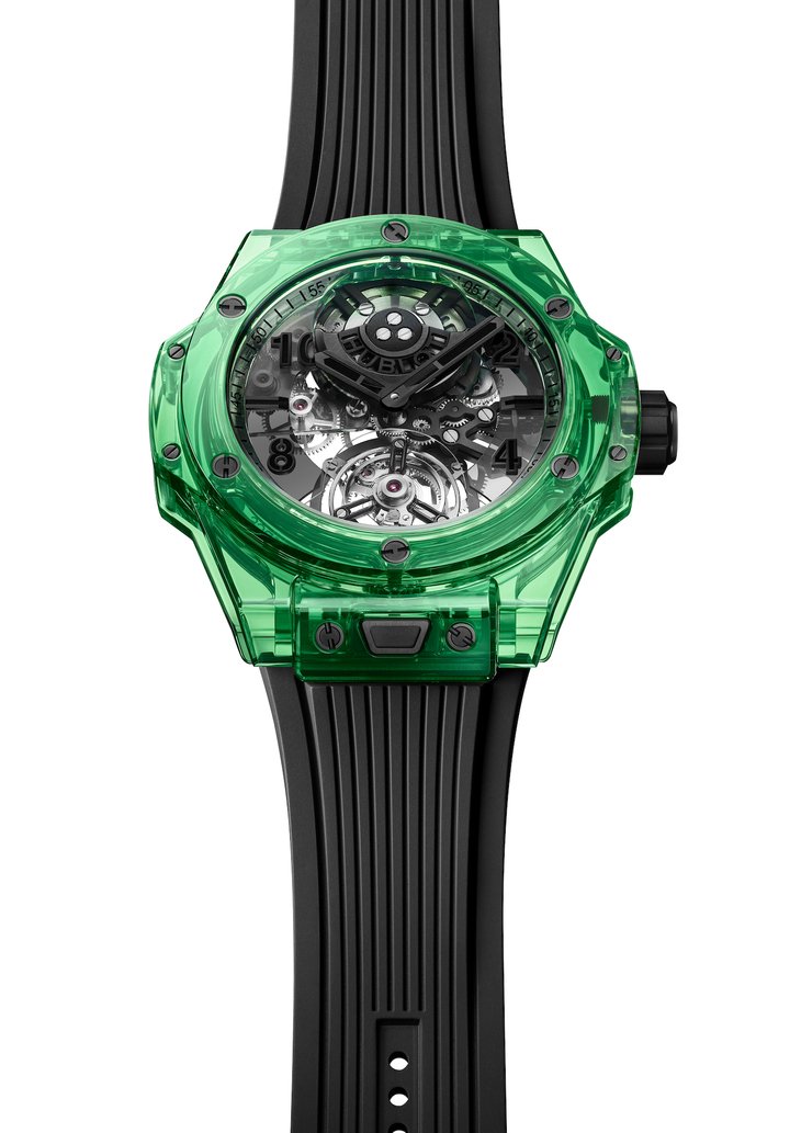 Hublot Big Bang Tourbillon Automatic Green SAXEM limited edition