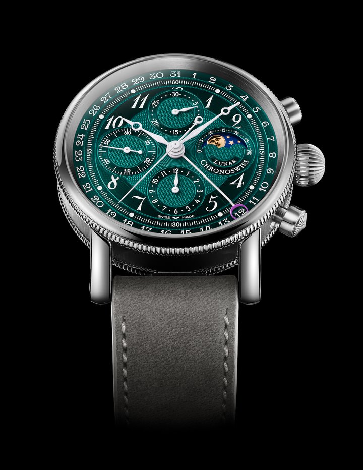 Chronoswiss unveils the Lunar Chronograph Aurora