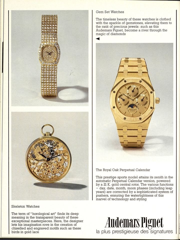 An iconic watch in Europa Star's archives: the Royal Oak