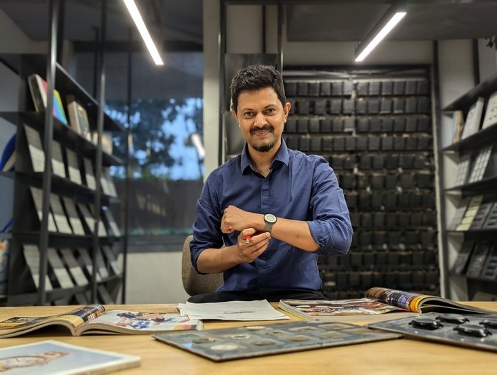 Mahendra Chauhan, Head of Design for Titan's entire watch portfolio