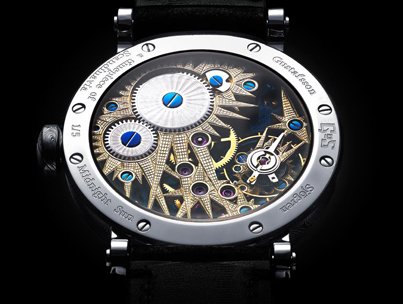 The ETA 6498 calibre radially skeletonised by Jochen Benzinger