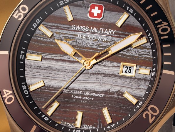 Swiss Military Hanowa Flagship Tiger Iron: a powerful symbol