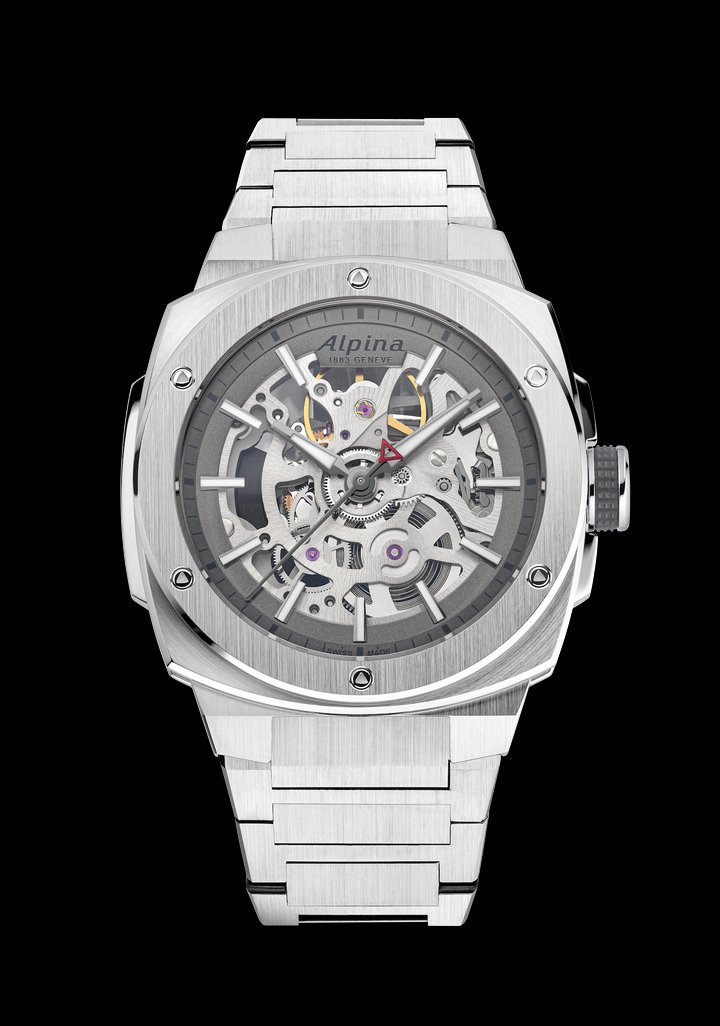 Alpiner Extreme Skeleton Automatic showcases exposed mechanics