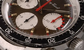 A curated selection of vintage chronographs