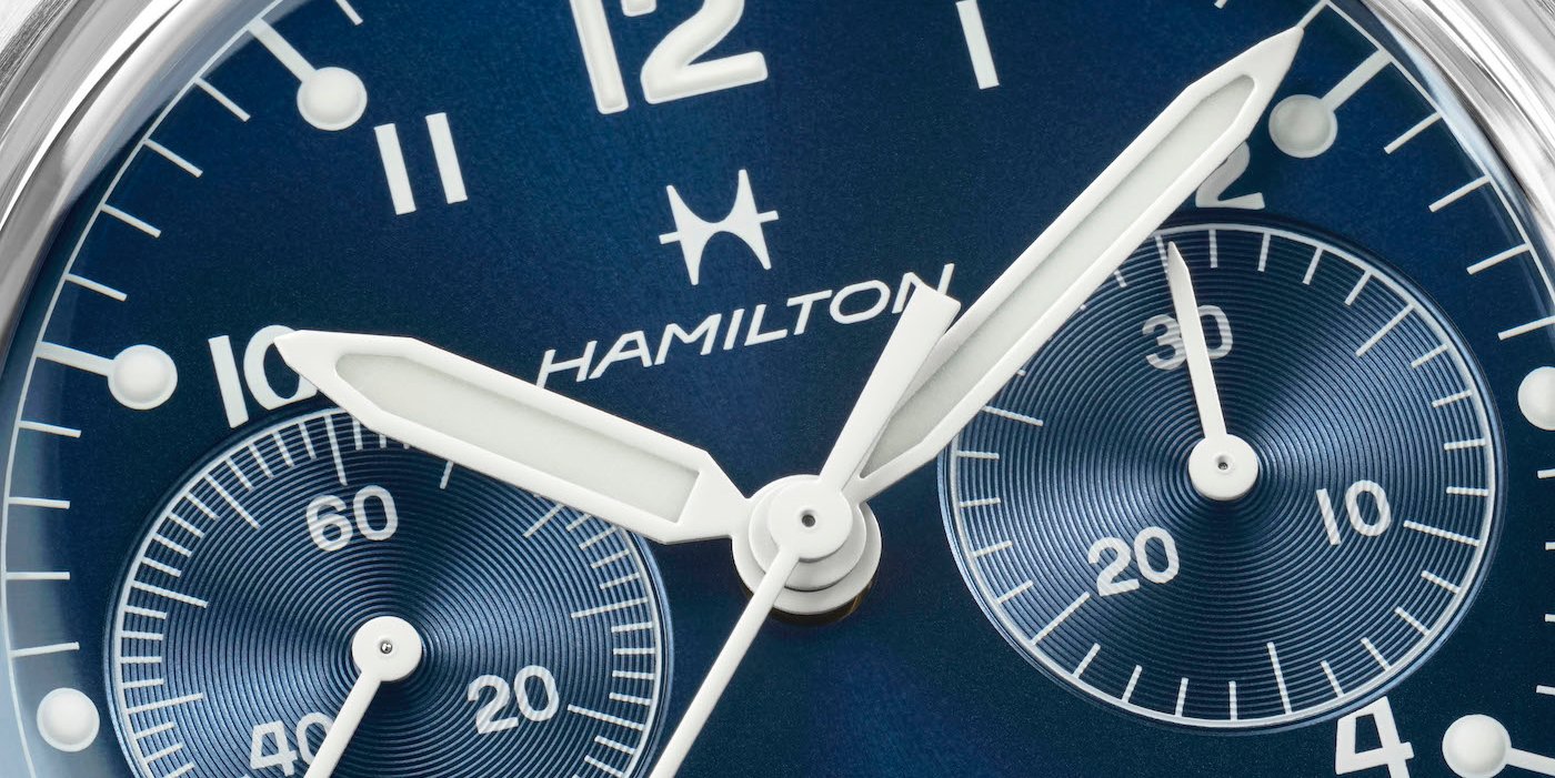 Hamilton Unveils Khaki Aviation Pilot Pioneer Mechanical Chronograph 40mm
