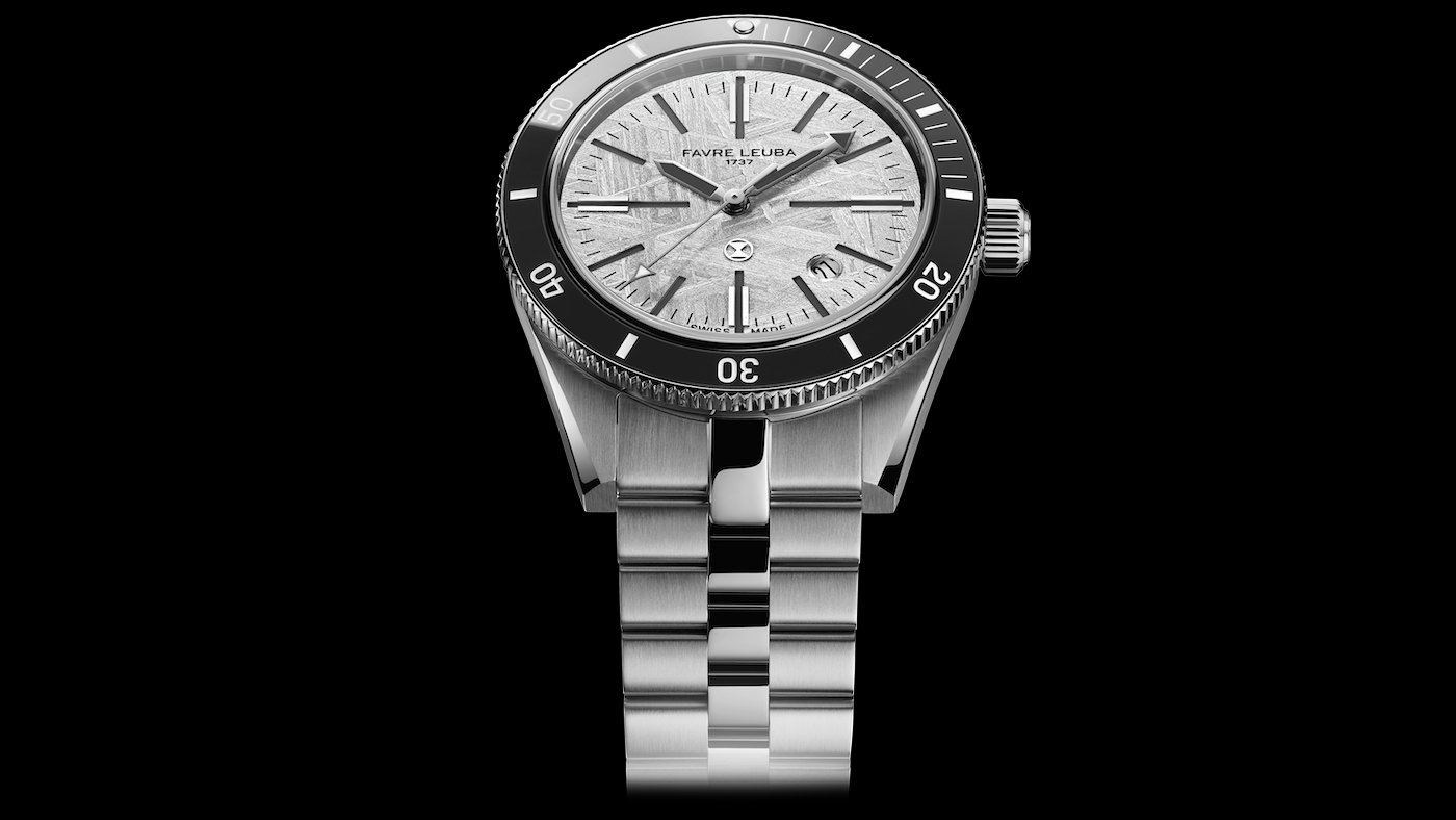 Favre Leuba expands the Deep Raider Renaissance line with meteorite and malachite dials