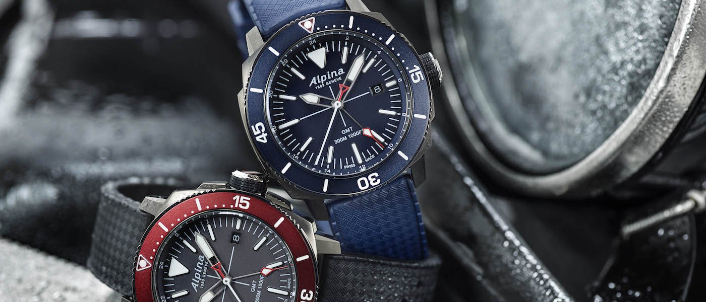 A closer look at the Alpina Seastrong Diver GMT