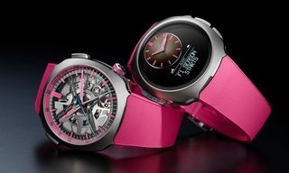 H. Moser & Cie Streamliner Alpine Drivers & Mechanics Pink Editions