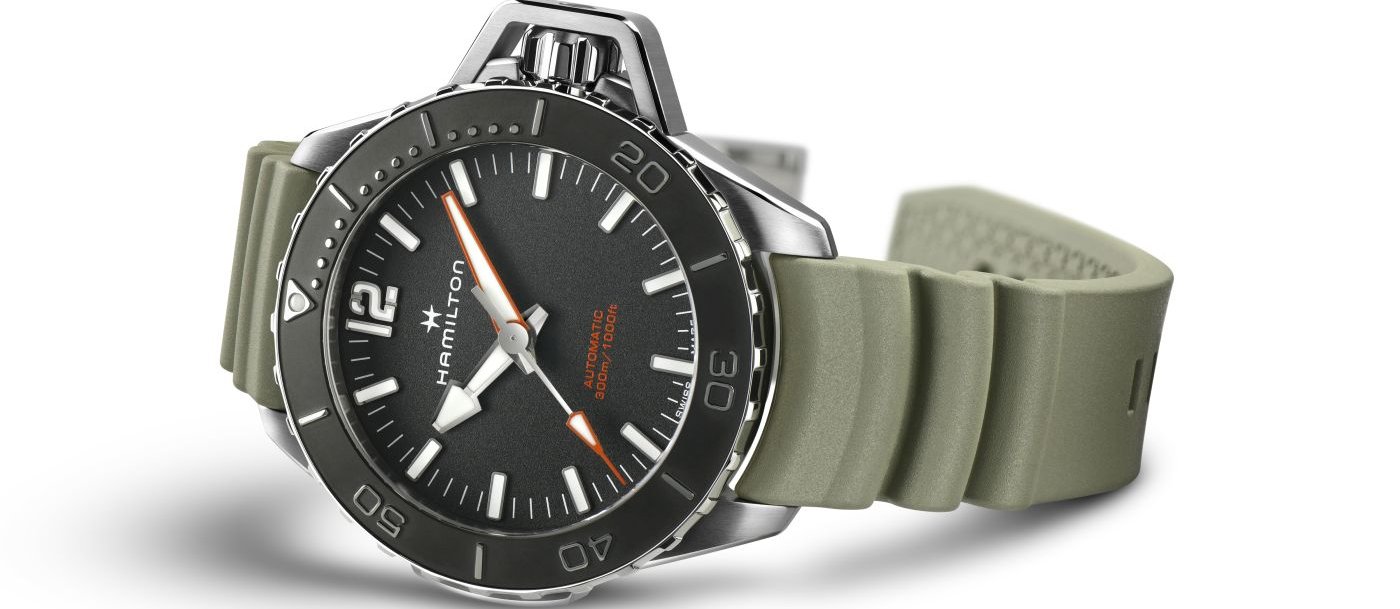 Hamilton presents the new Khaki Navy Frogman Automatic