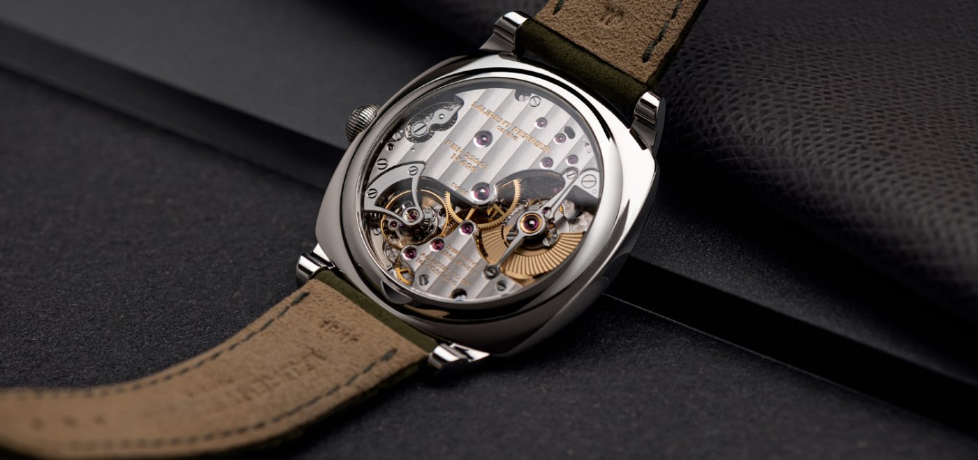 Laurent Ferrier gives a retro flavour to the Square Micro-Rotor