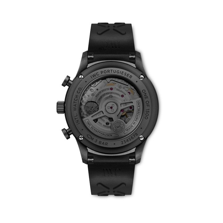 Dark mode: IWC Schaffhausen presents the Portugieser Chronograph Ceratanium