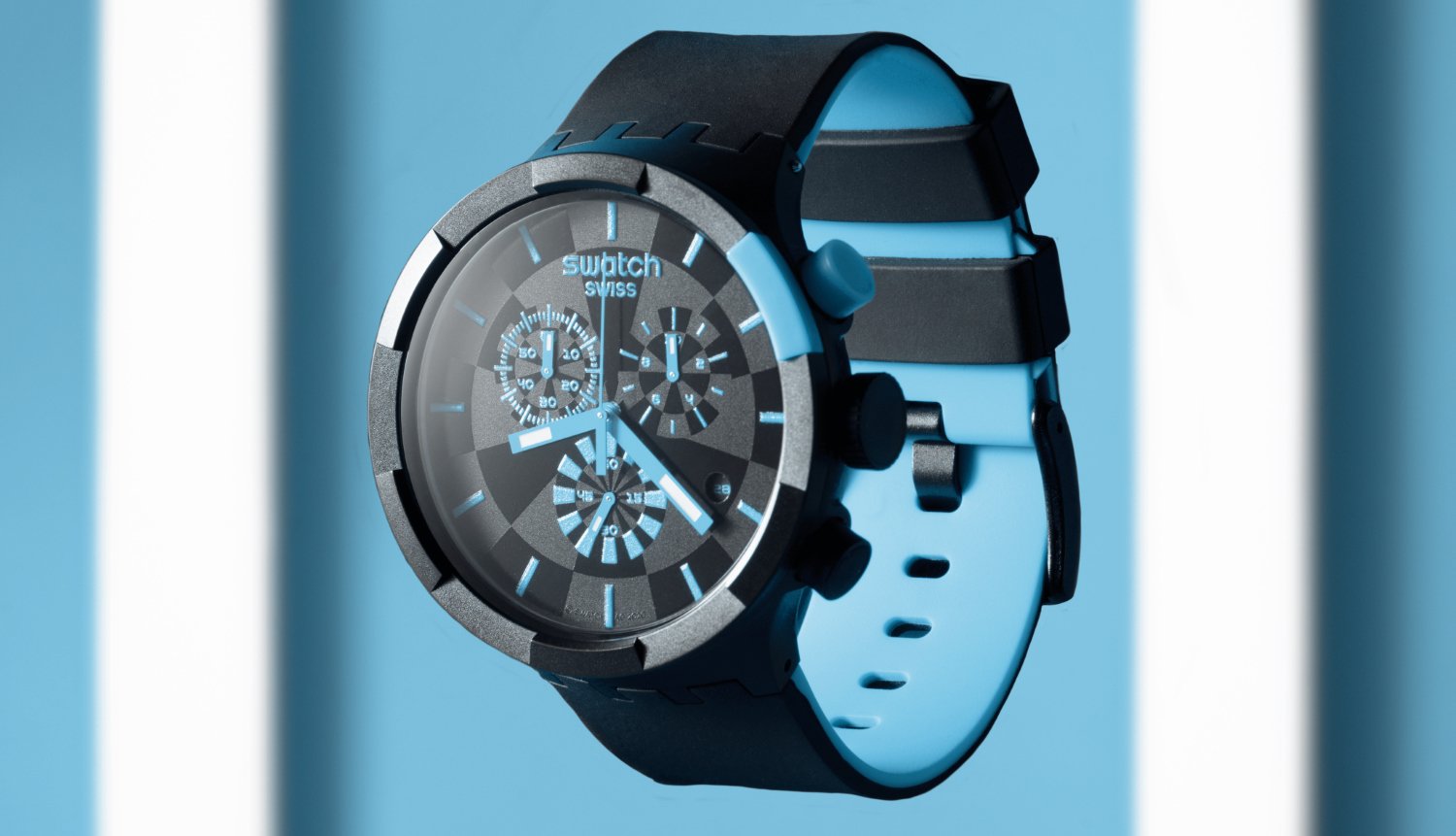 Swatch Big Bold Chrono with stopwatch function