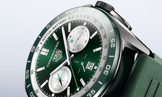 TAG Heuer's latest Connected Calibre E4 in a stunning green 