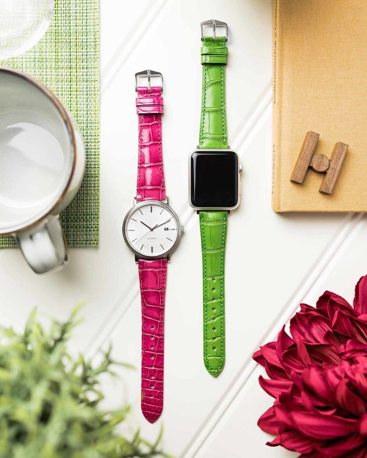 Hirsch supplies straps for both traditional watches and the new smartwatch market.