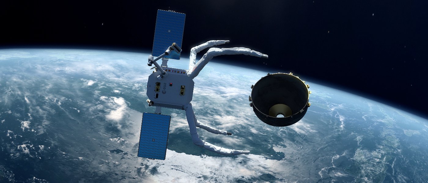 Omega joins satellite clean-up mission