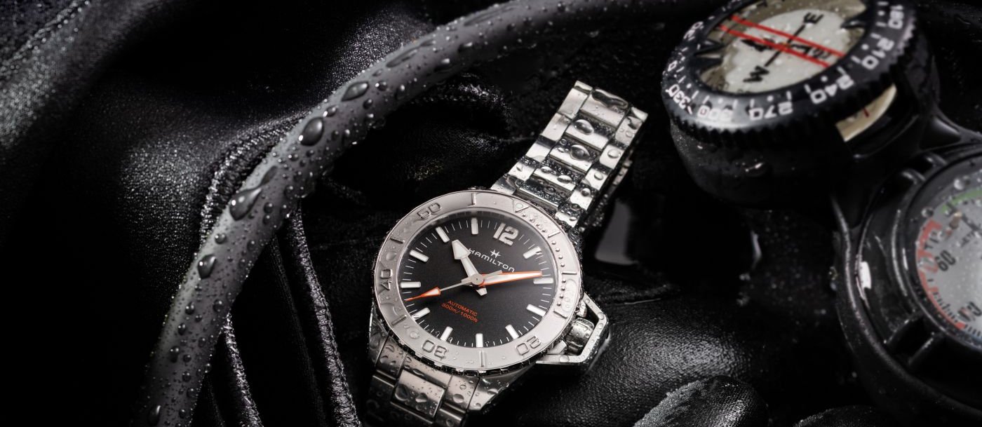 Hamilton presents the new Khaki Navy Frogman Automatic