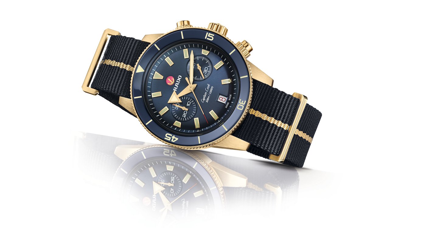 Introducing Rado's new Captain Cook Chronograph