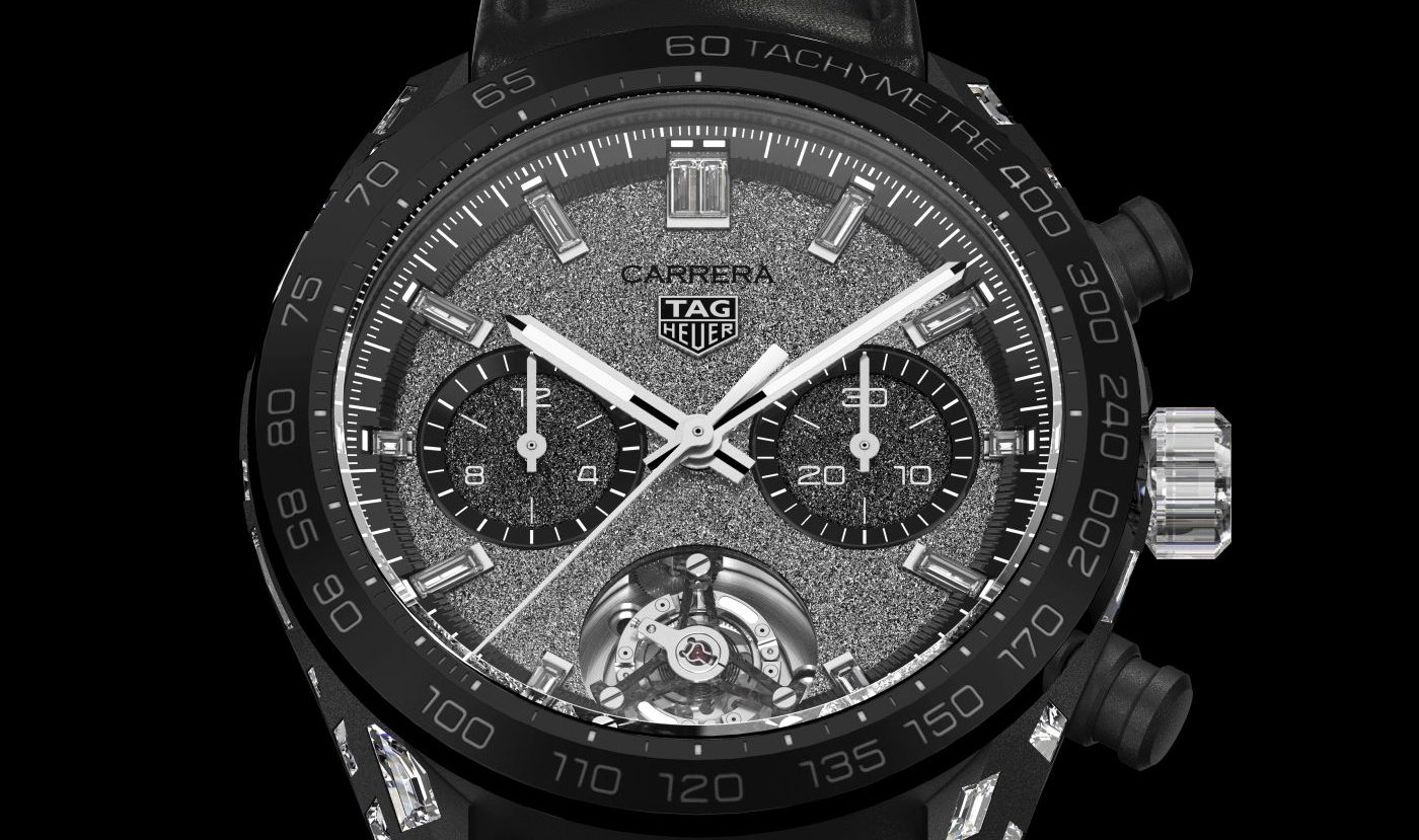 The new TAG Heuer Carrera Plasma, featuring lab-grown diamonds