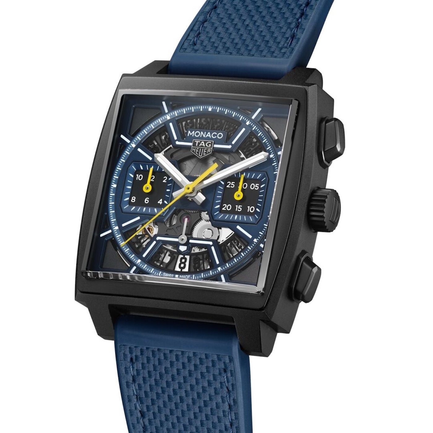 TAG Heuer Monaco Chronograph in a new dark blue rendition