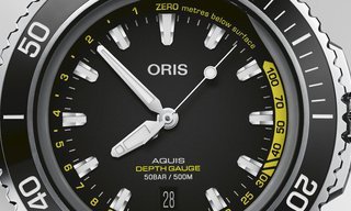 Oris: back into the deep with the Aquis Depth Gauge