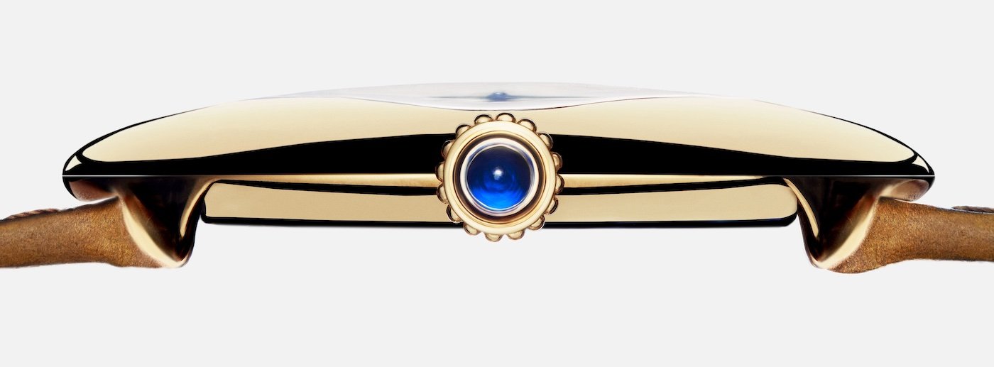 Cartier presents the Pebble-Shaped watch