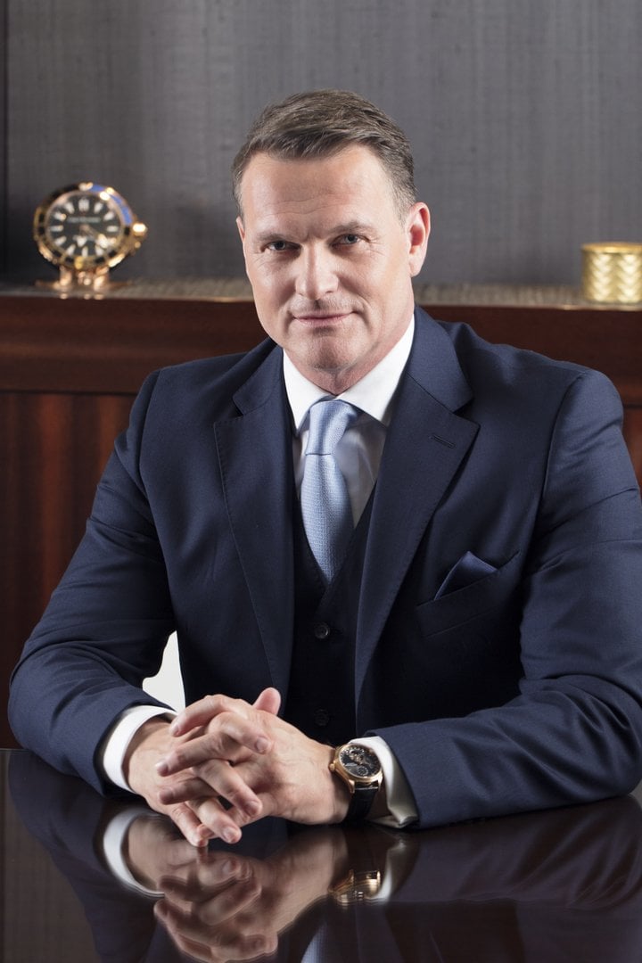 Sascha Moeri, CEO of Carl F. Bucherer