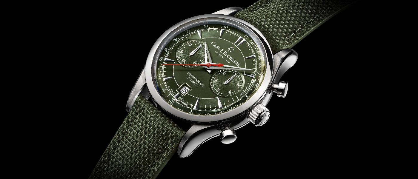 Carl F. Bucherer presents the Manero Flyback Green