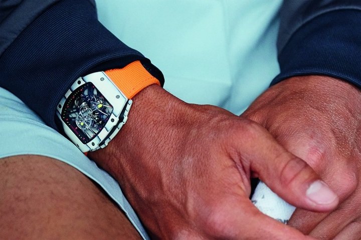 Rafael Nadal's ultra-light Richard Mille RM 027 