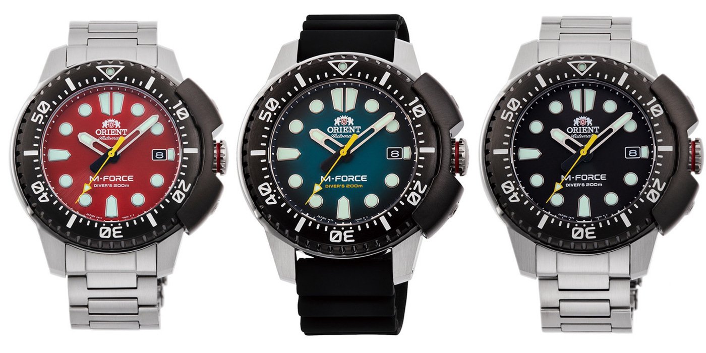 Orient revives the M-Force Sports collection