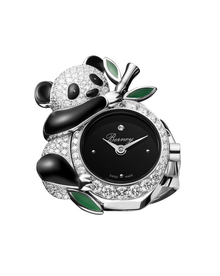 Introducing the Panda ring watch by Berney