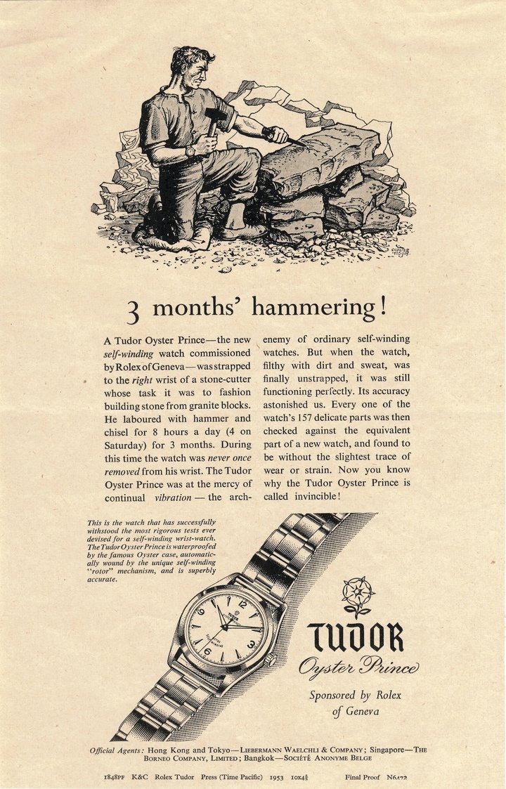 …or three months on the wrists of stone-cutters, working with hammer and chisel.