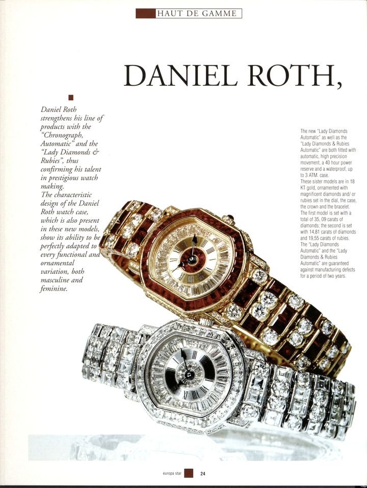 LVMH and the relaunch of Daniel Roth