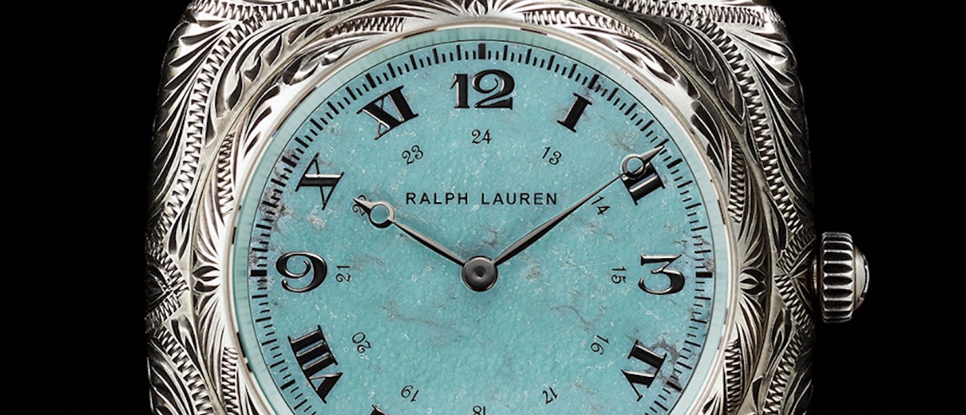 Ralph Lauren expands the American Western Watch Collection with its new turquoise dial