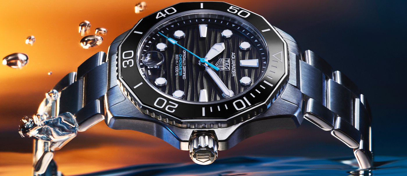 New TAG Heuer Aquaracer Professional 300 Date & GMT