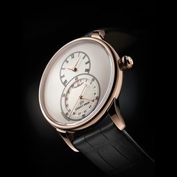 Jaquet Droz Grande Seconde Quantième Ivory Enamel