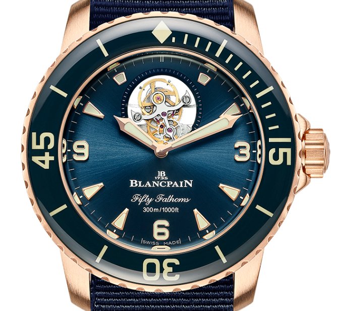 Blancpain: a new edition of the Fifty Fathoms Tourbillon 8 Jours