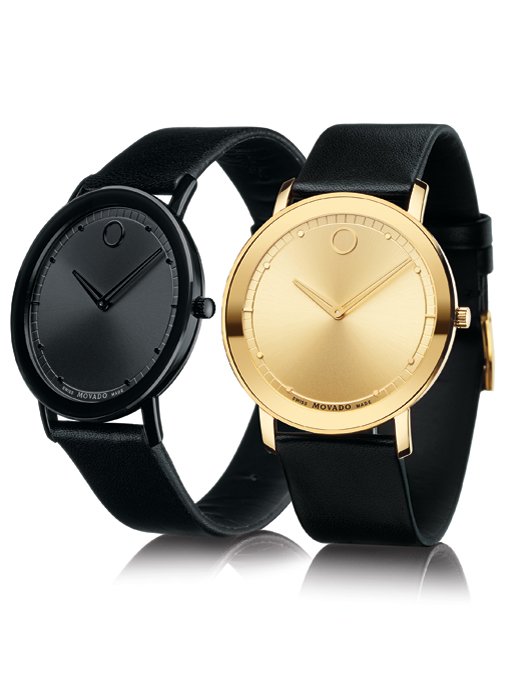 Movado - Sapphire - Straps - réf. 0606883w & 0606884w