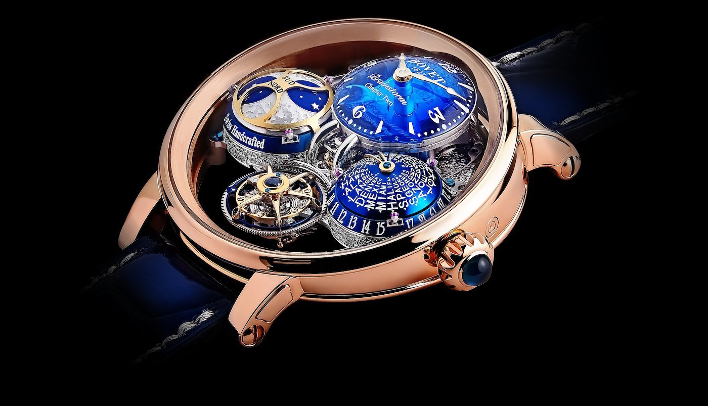 Bovet Récital 26 Brainstorm® Chapter Two now in 18K Red Gold