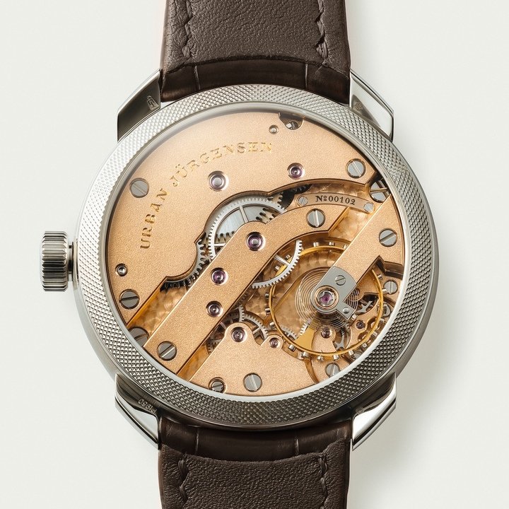 Each timepiece demands 565 hours of hand craftsmanship by a master watchmaker.